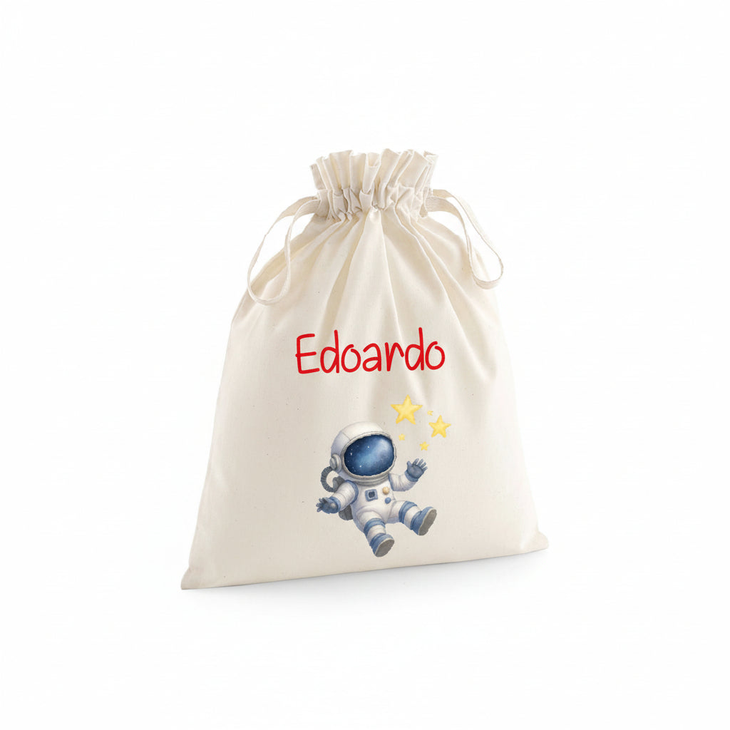 Sacchetti primi cambi/Organizer personalizzabili Astronauta - Be Brave Boutique
