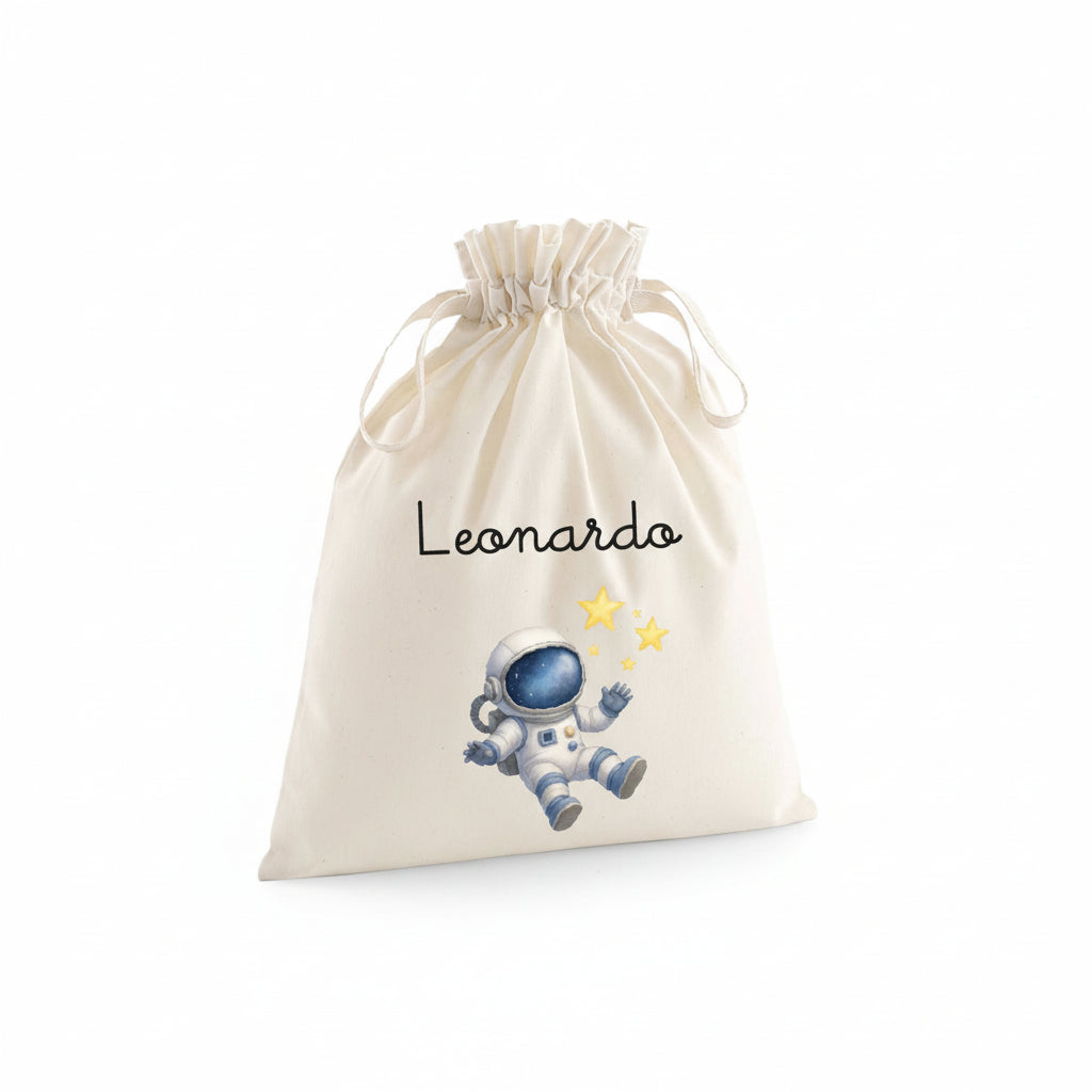 Sacchetti primi cambi/Organizer personalizzabili Astronauta - Be Brave Boutique