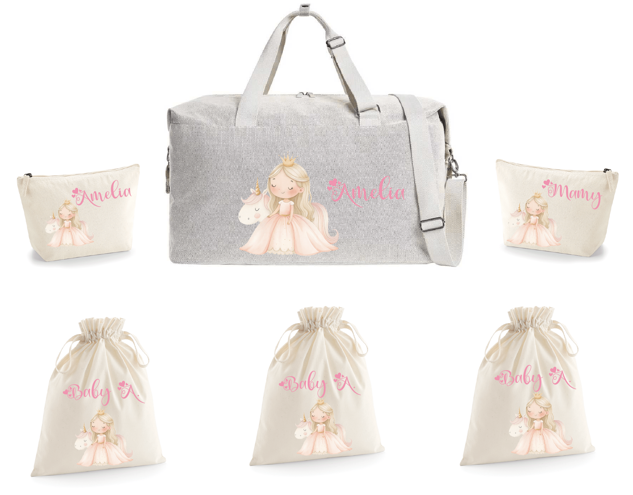 Borsone Parto set Principessa