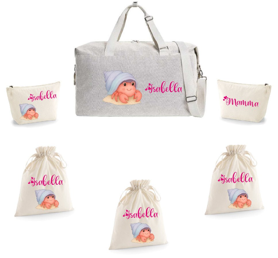 Borsone Parto Neonato – Set Completo Personalizzato Paguro