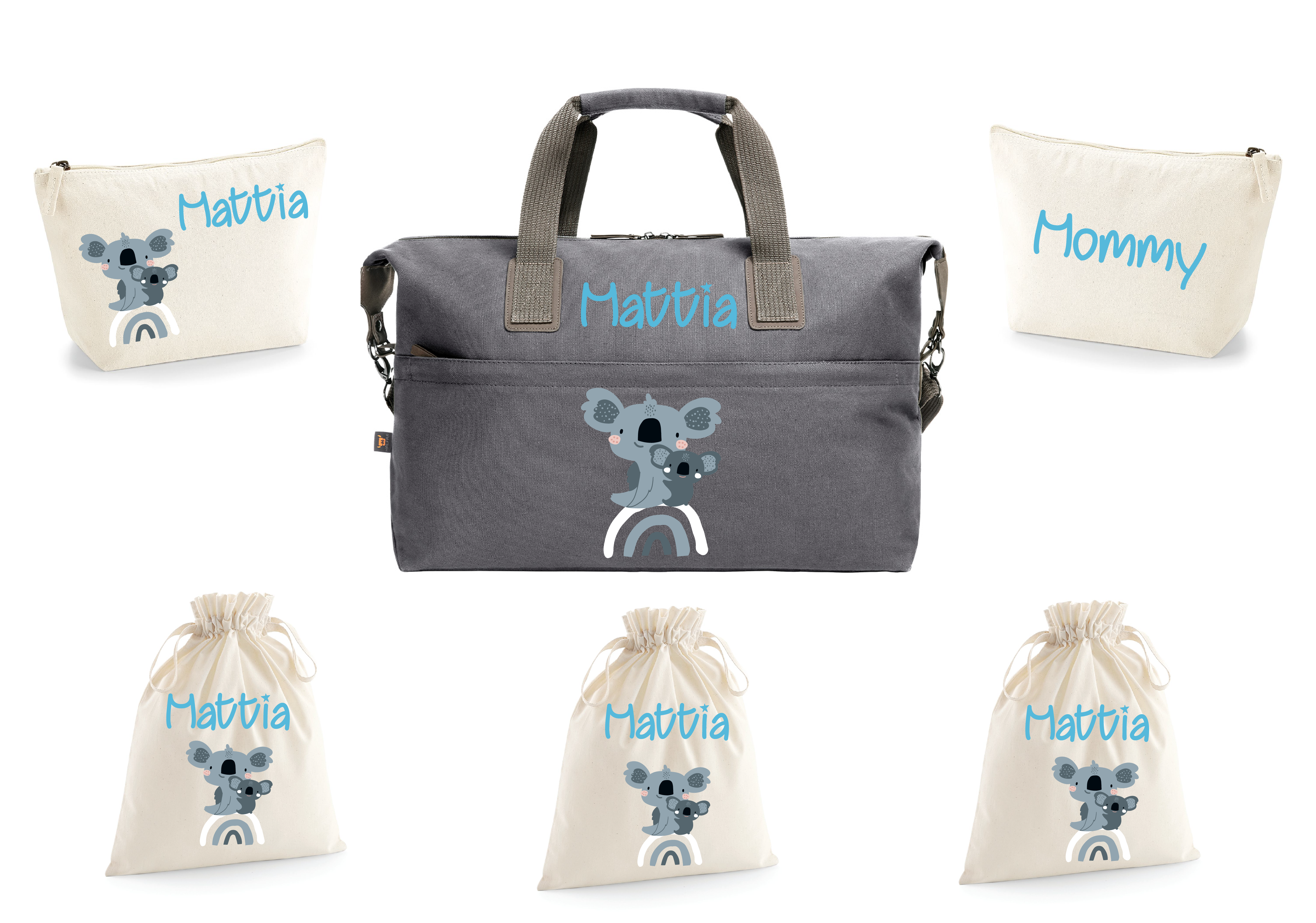 Set nascita Koala grigio