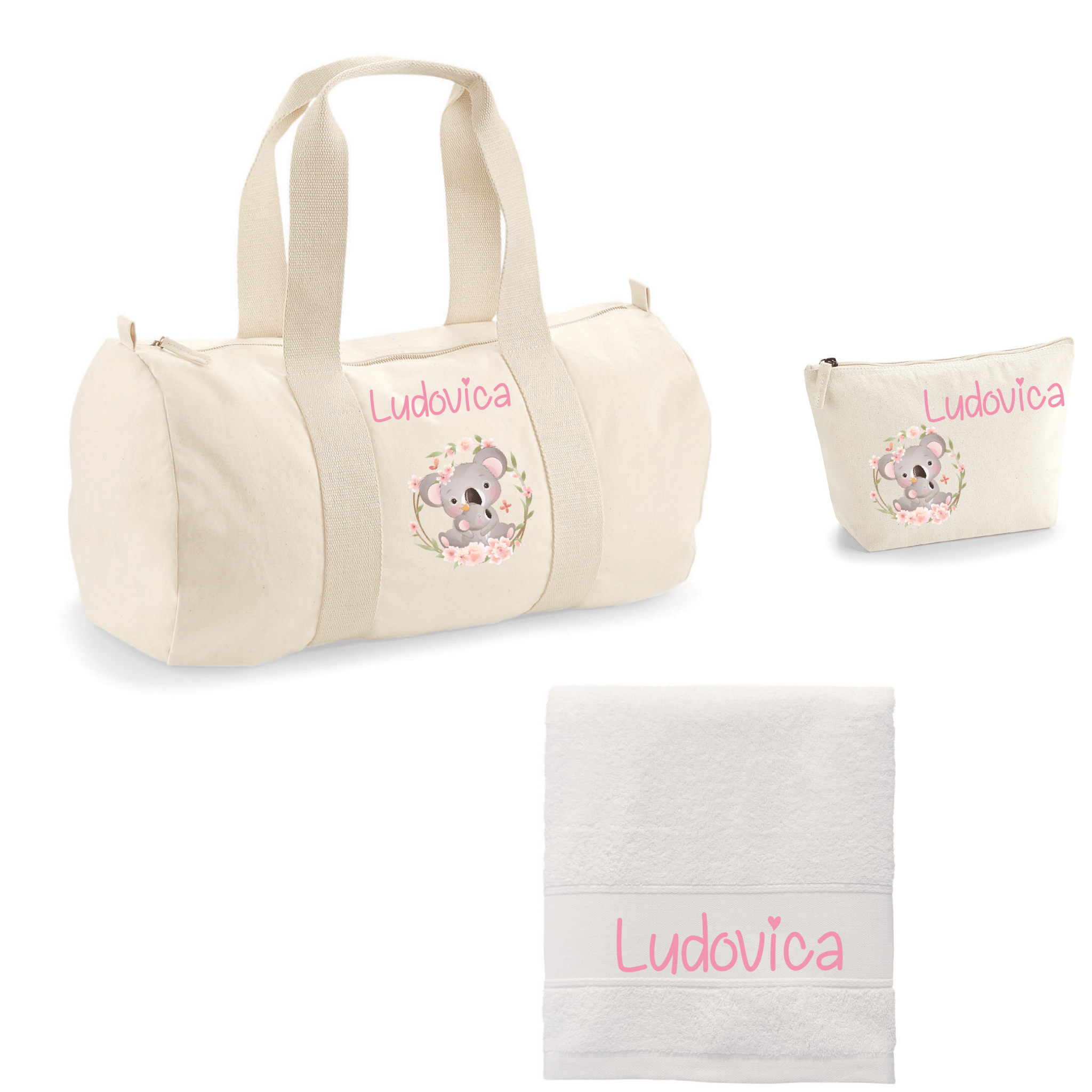 Set Regalo nascita o Viaggi Bimba koala Mamma - Be Brave Boutique