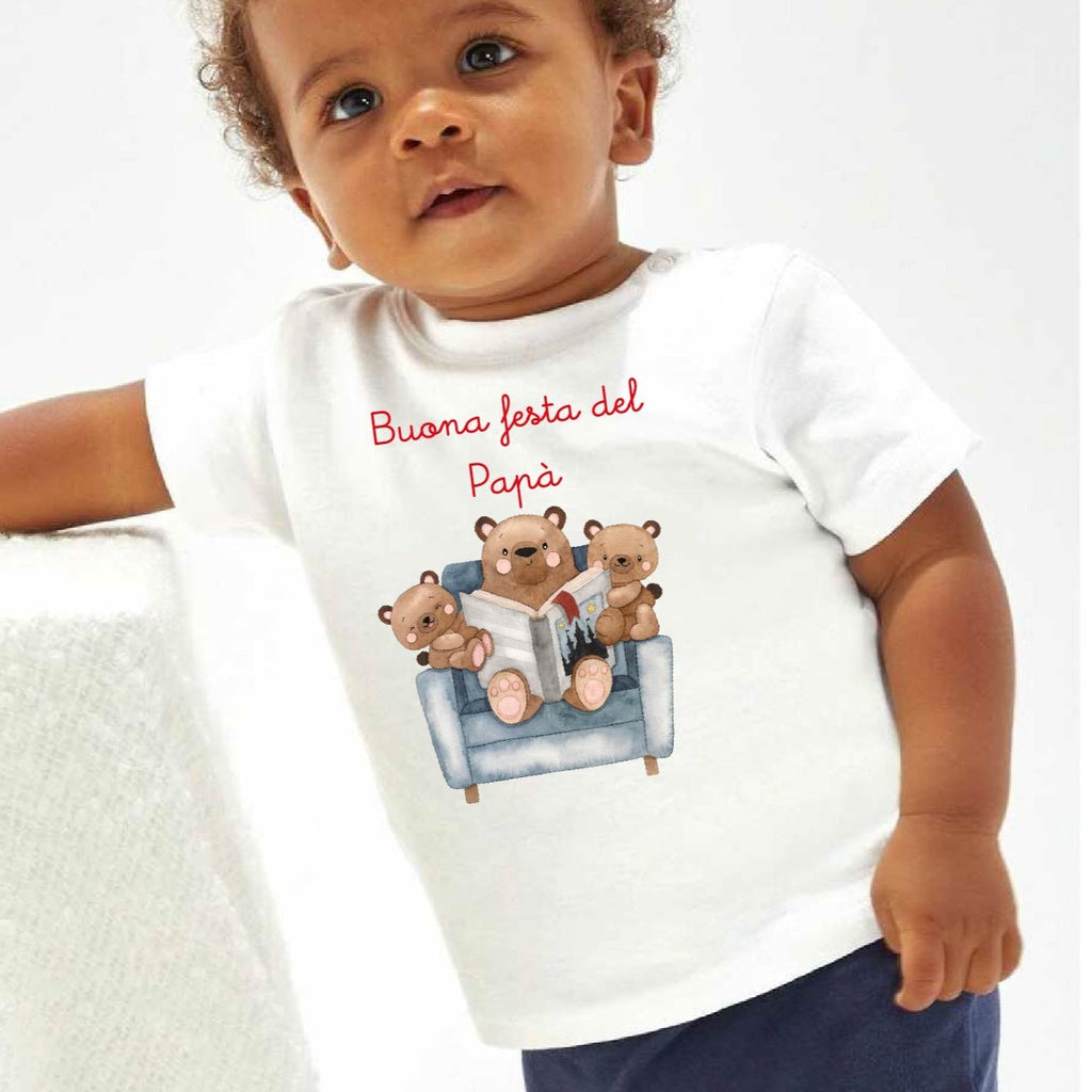 Tshirt per bambini Festa del Papà - Be Brave Boutique