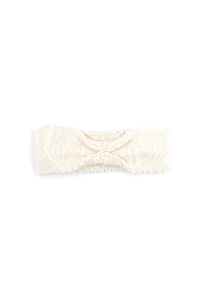 Bamboom Fascetta per capelli linea Knitted Bianco 31 - Be Brave Boutique