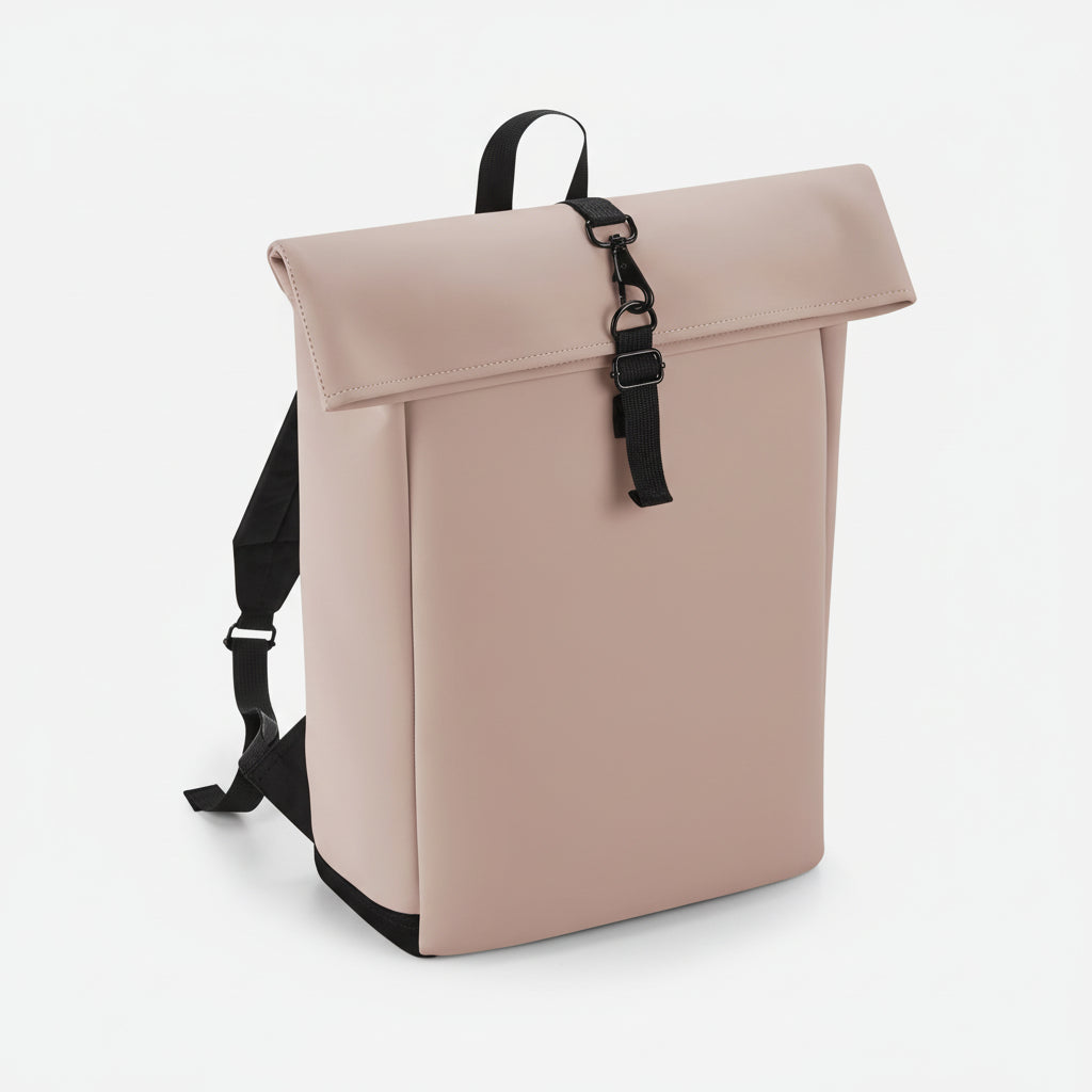 Zaino in tessuto riciclato Roll-Top idrorepellente - Be Brave Boutique