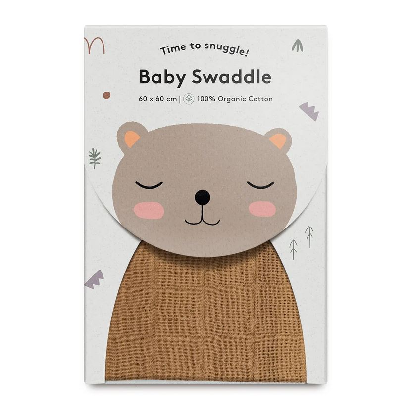 Coperta Swaddle Mini Baby/Ocra - Be Brave Boutique