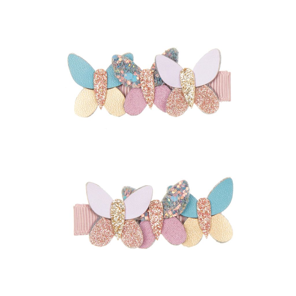 Mini farfalle clips - Be Brave Boutique