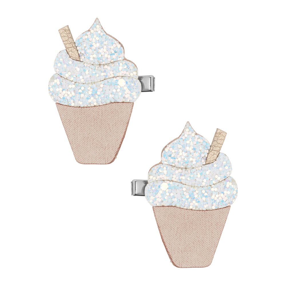 Glitter ice cream clips - Be Brave Boutique