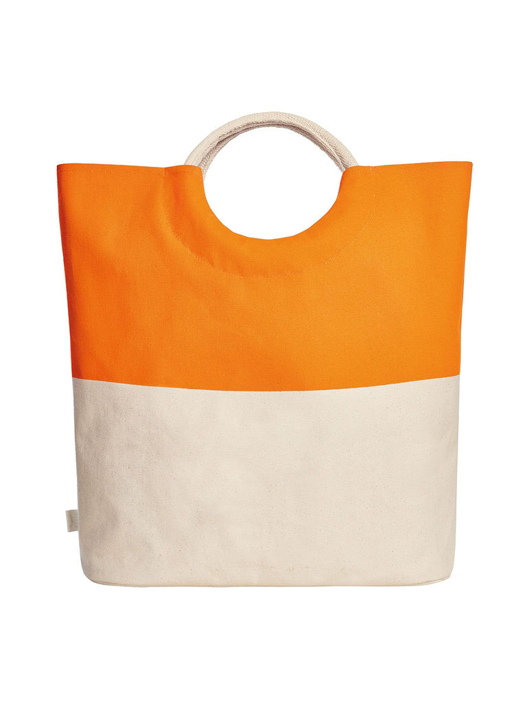 Borsa mare in cotone con manici arrotondati - Be Brave Boutique