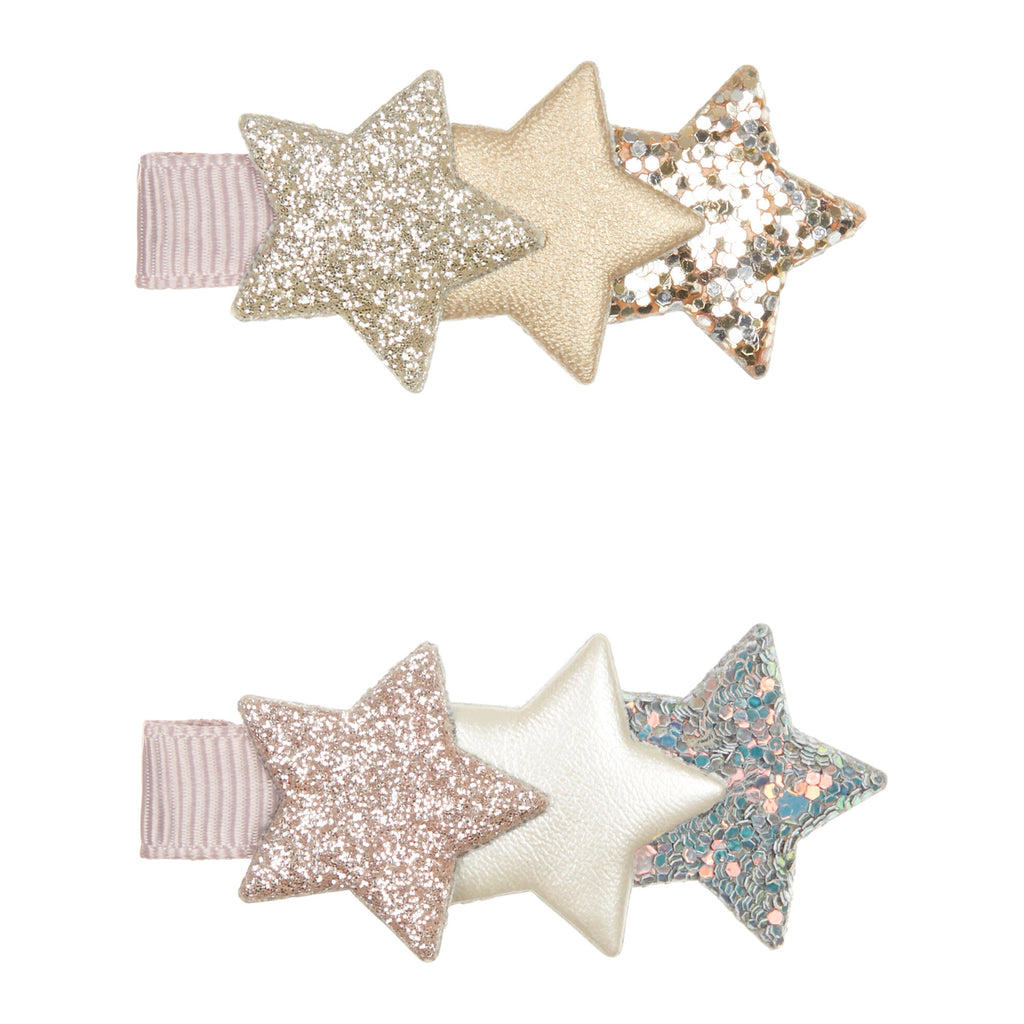 Layered star clips STELLAR - Be Brave Boutique