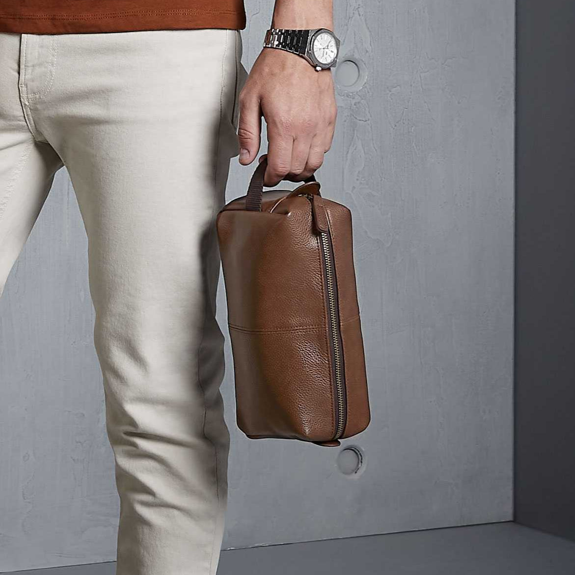 Beauty case in simil pelle completamente foderate e  personalizzabile - Be Brave Boutique