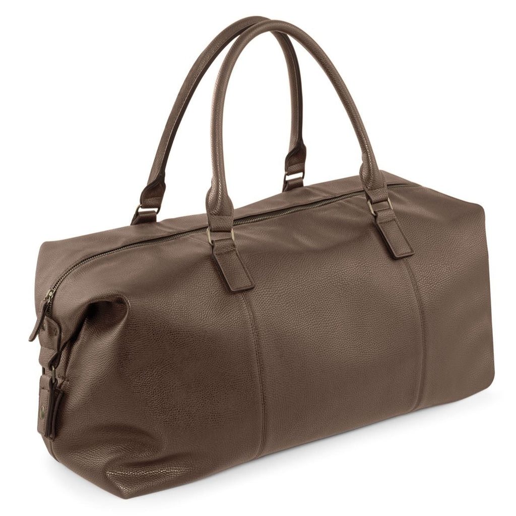 Borsone da viaggio  in 100% pelle sintetica, classico ed elegante tasche e zip - Be Brave Boutique