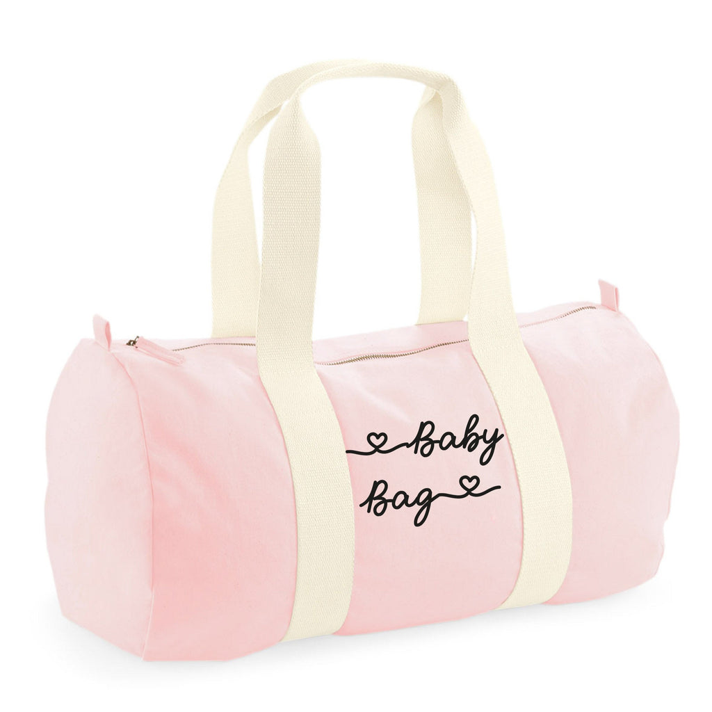 Borsone in cotone canvas Rosa Baby Bag - Be Brave Boutique