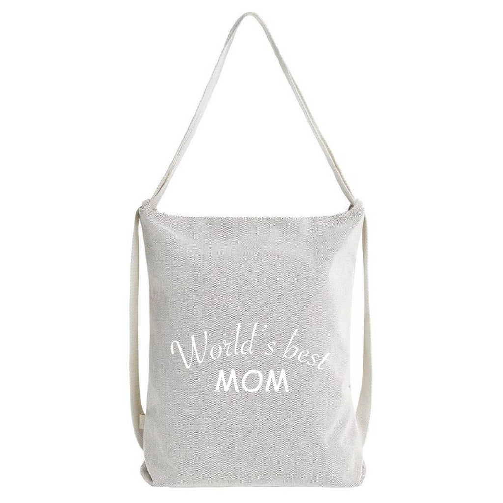 Borsa Zaino Multiuso World's Best Mom - Be Brave Boutique