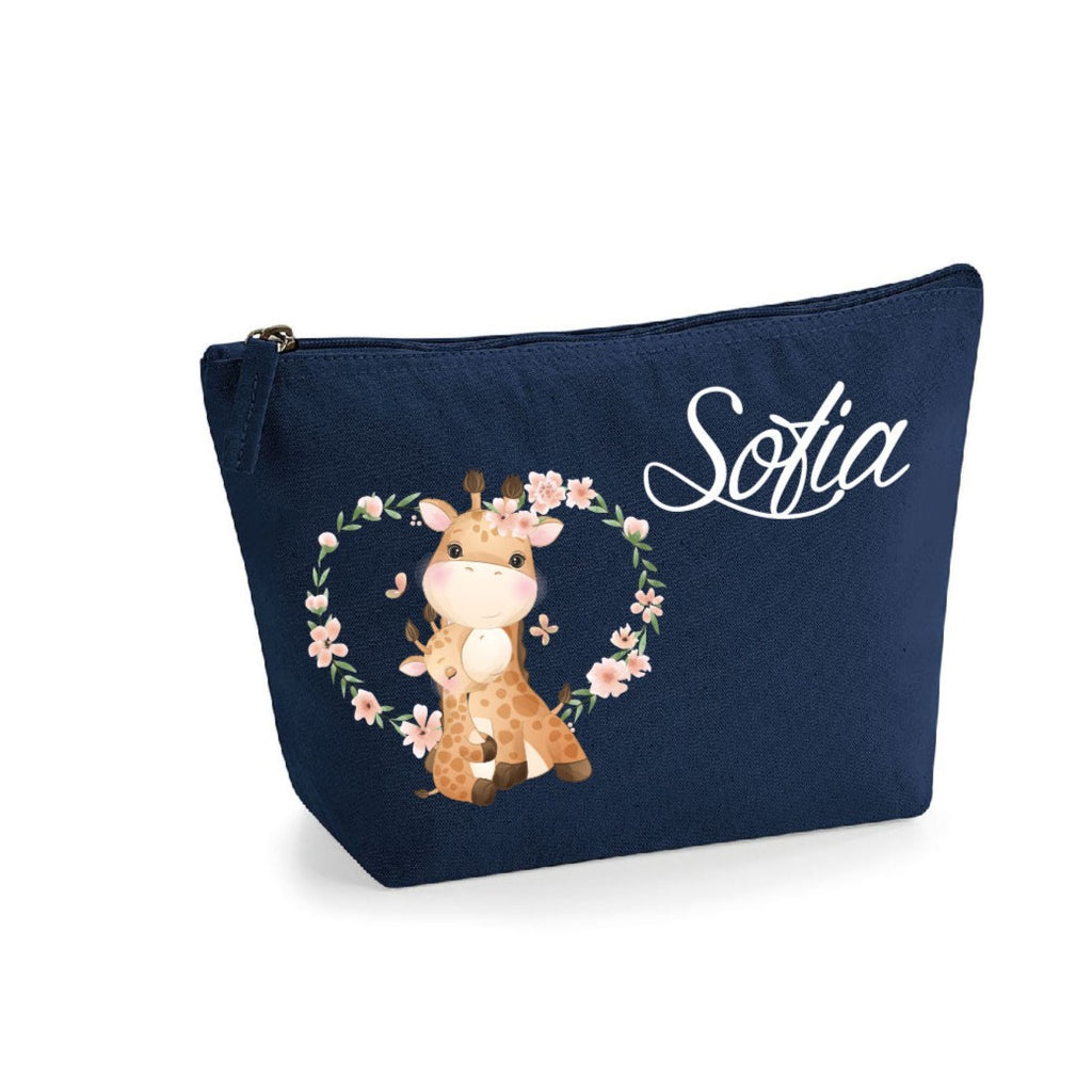 Pochette in cotone organico personalizzabile Giraffine - Be Brave Boutique