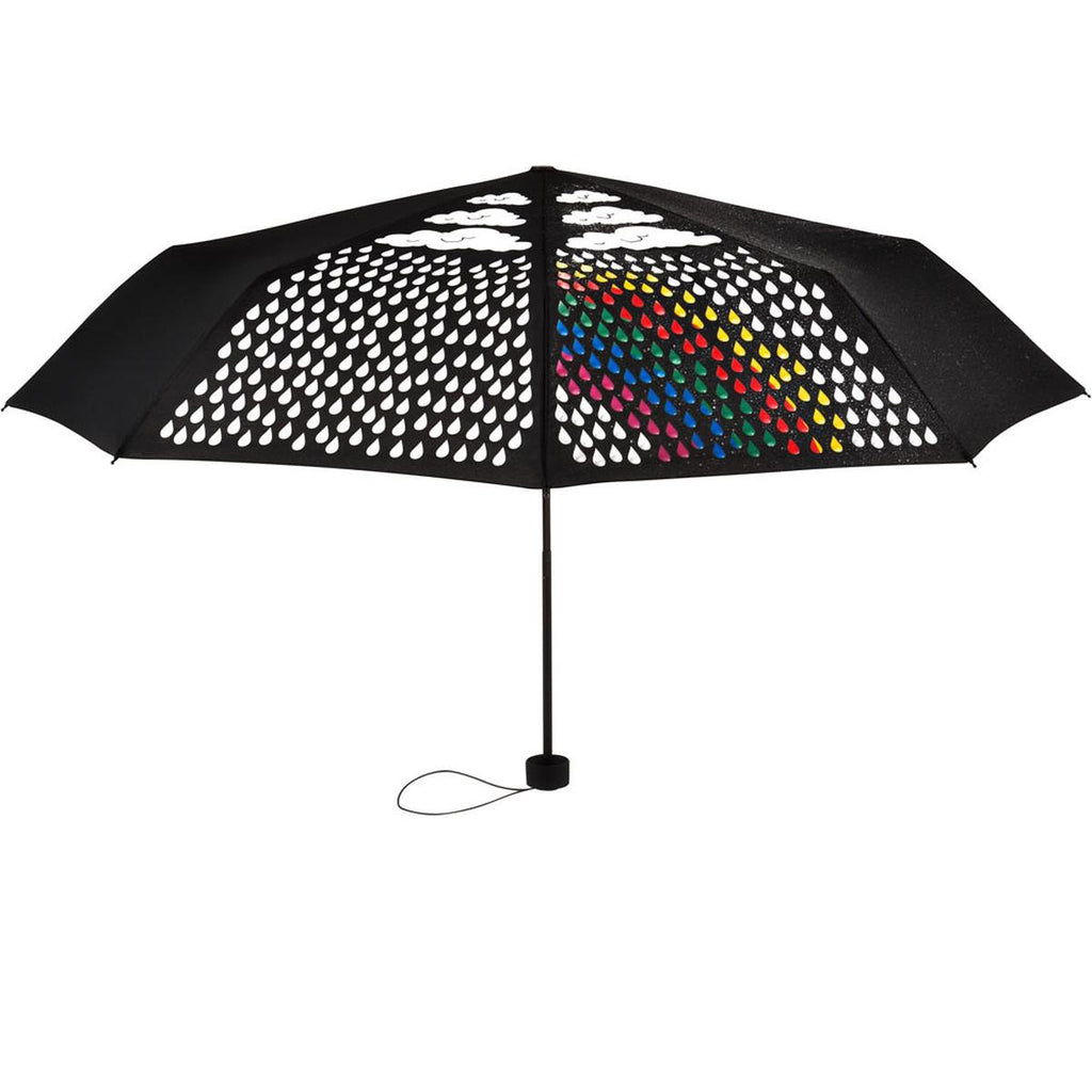 mini ombrello color magic si colora quando piove color arcobaleno carinissima idea regalo natale personalizzabile con nome - be brave boutique