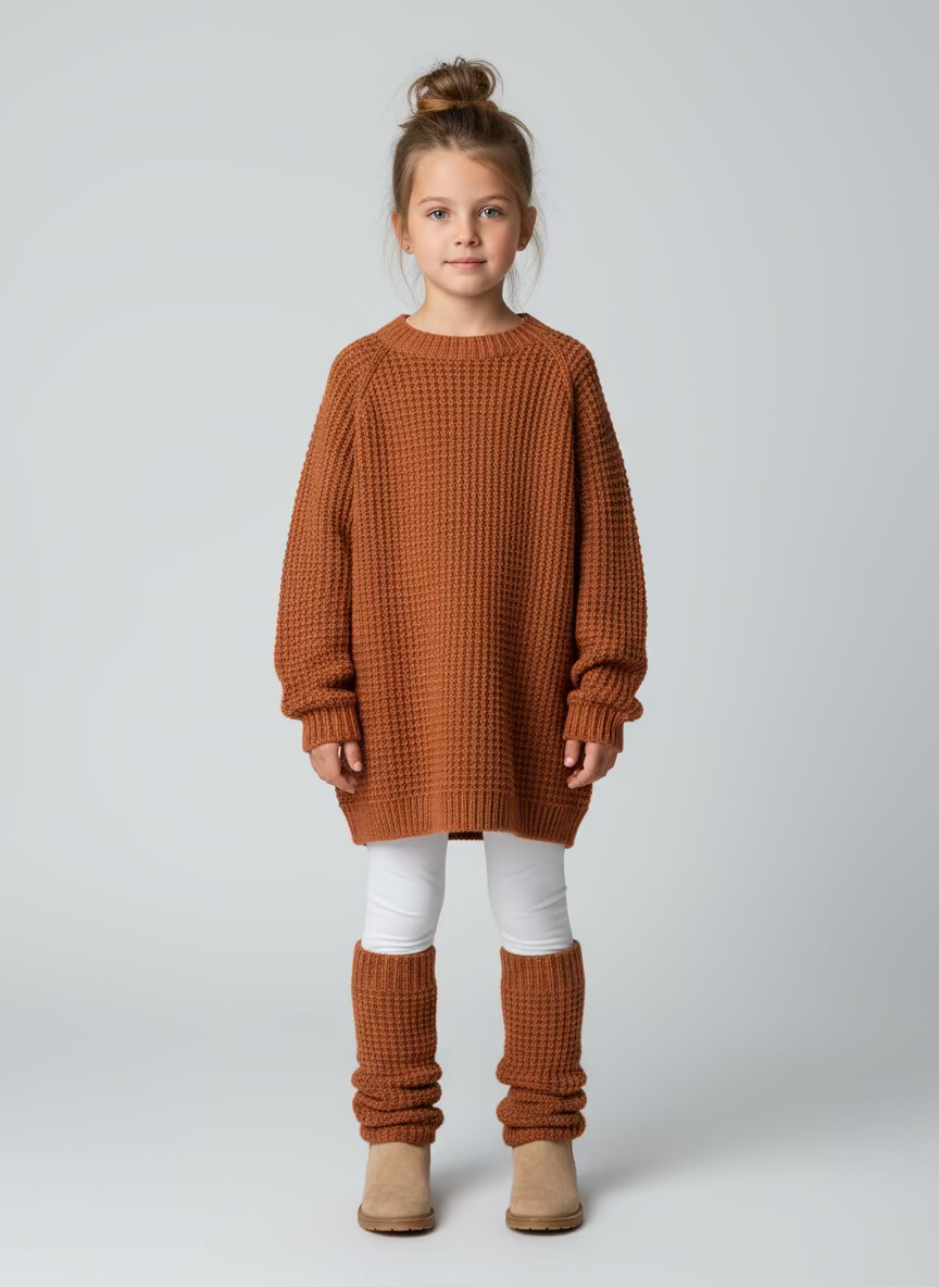 Maxi Pull con scalda muscoli in cotone LI&ME - Be Brave Boutique