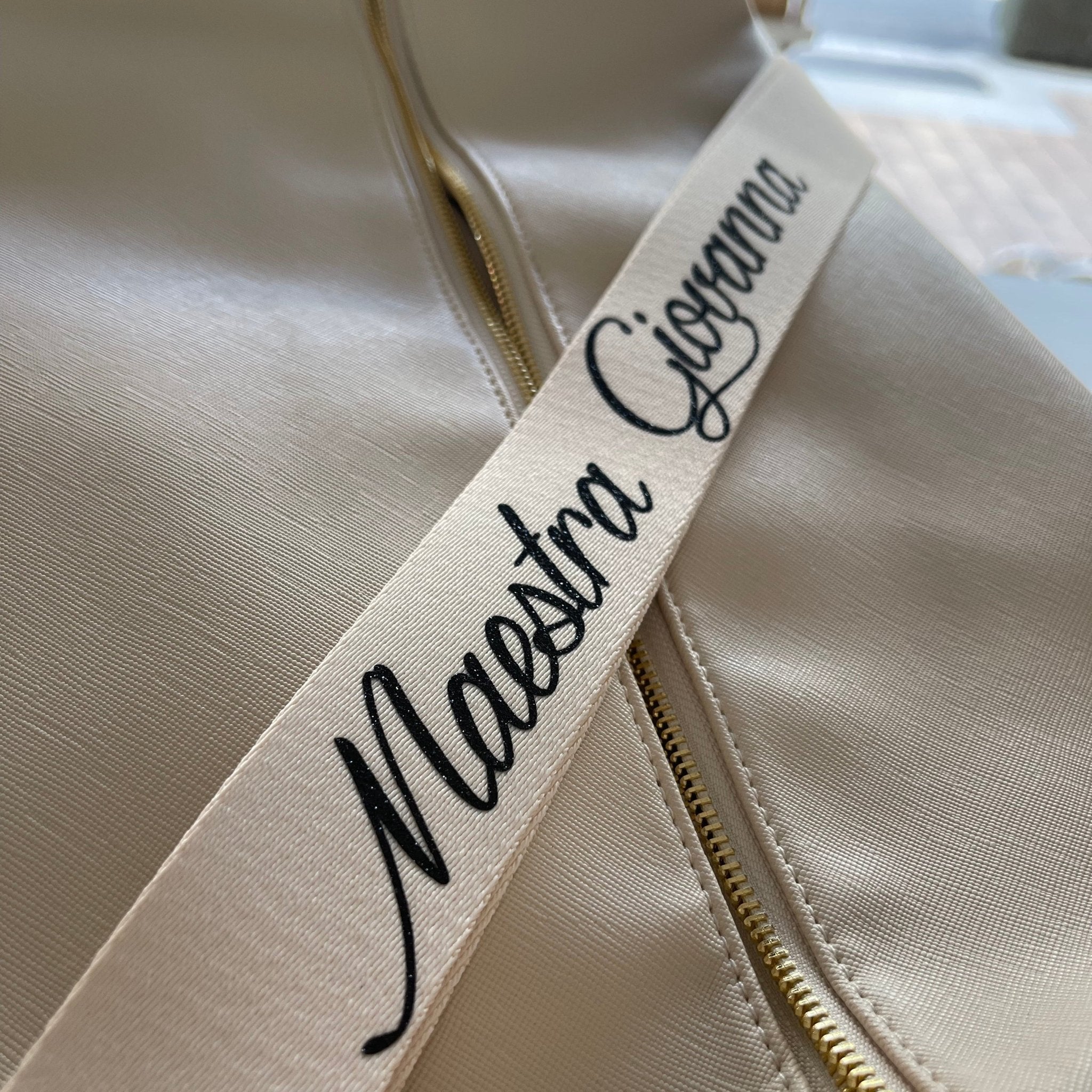 Borsone in simil Pelle con tracolla personalizzabile - Be Brave Boutique