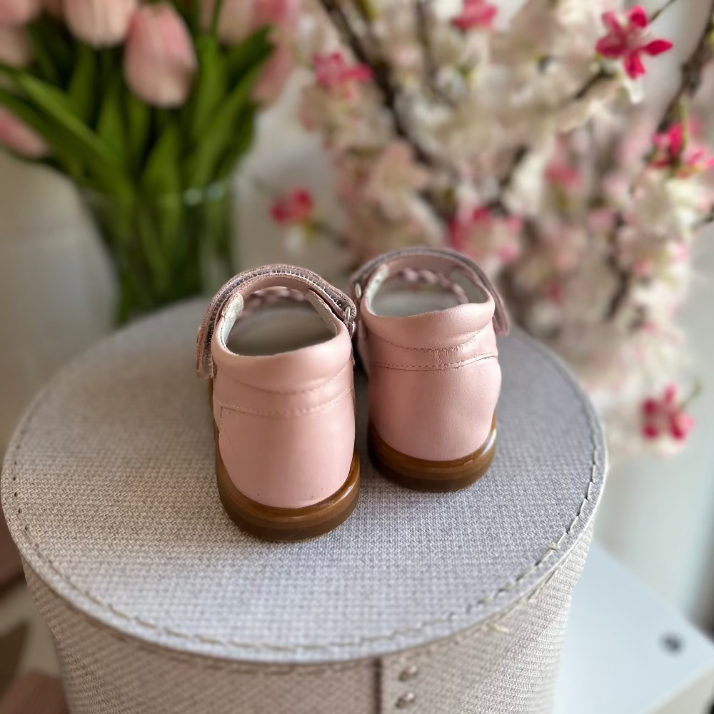 ANDANINES sandali eleganti con fiori Rosa e plantare anatomico - Be Brave Boutique