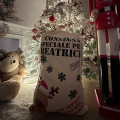 Sacca XXL Porta Regali di Natale Personalizzata per Bambini – Be Brave  Boutique
