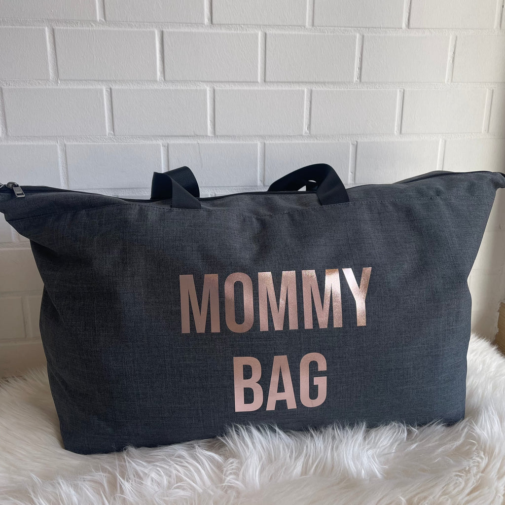 Borsone modello Family MOMMY BAG Rosa specchio - Be Brave Boutique