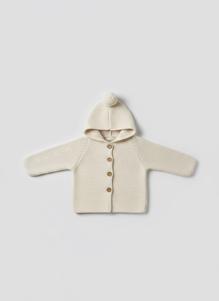 Cardigan con cappuccio LI&ME - Be Brave Boutique