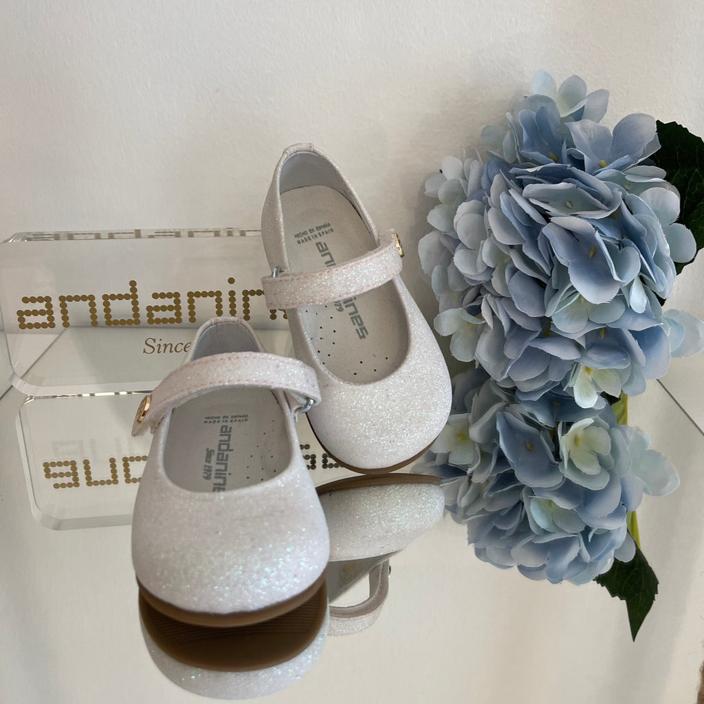 ANDANINES Ballerina Bianco glitter confetti - Be Brave Boutique