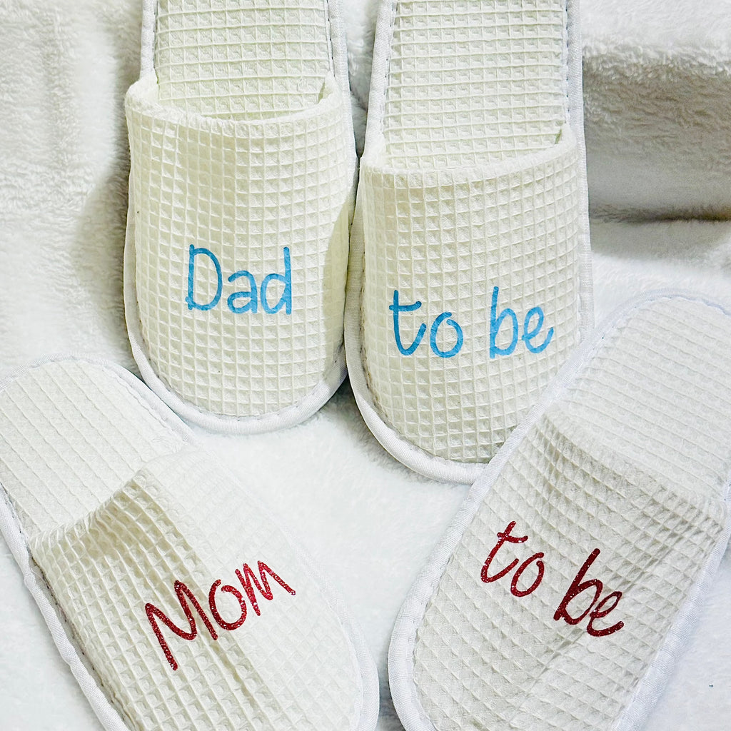 Pantofole/Ciabatte Dad To Be regalo futuro Papà - Be Brave Boutique