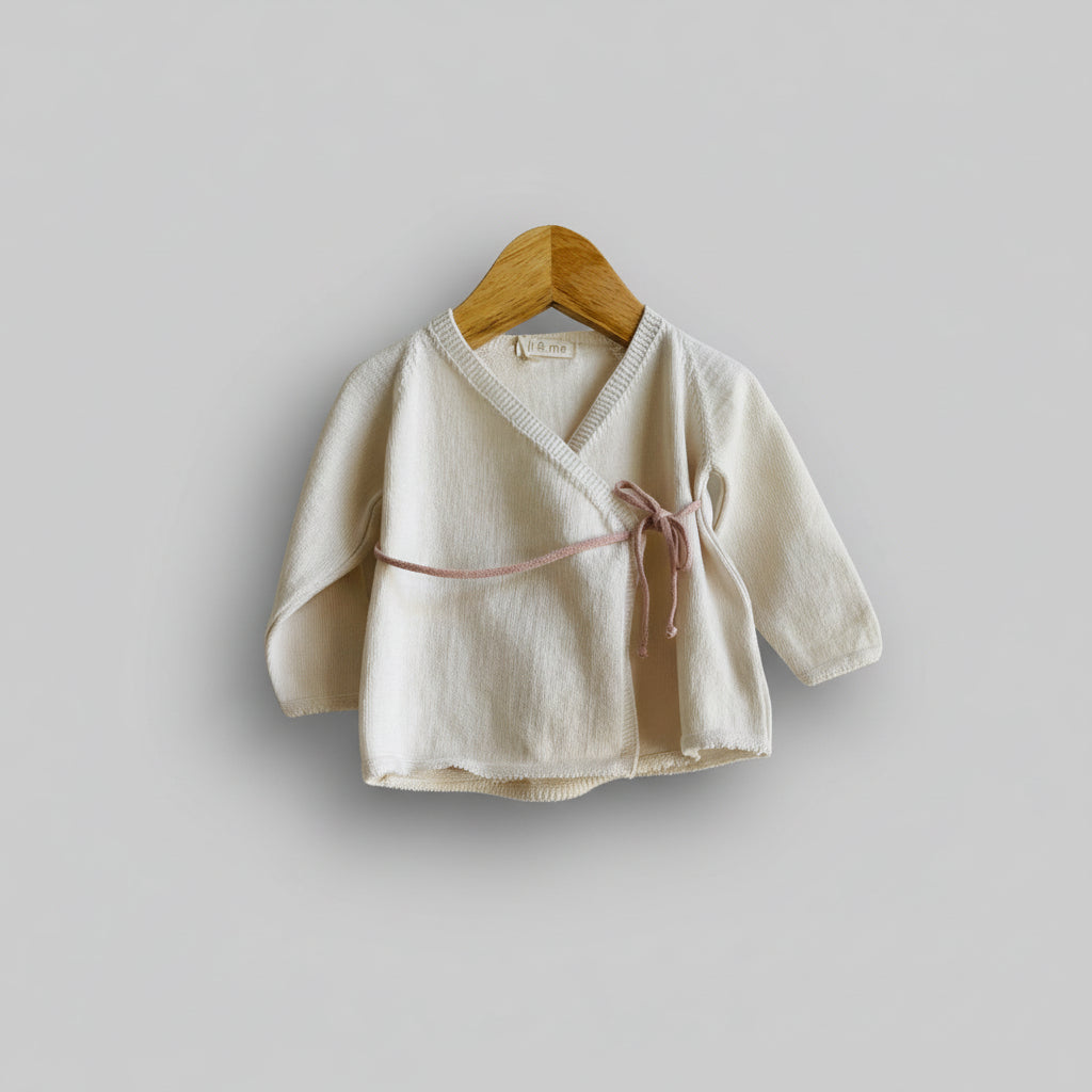 Kimono panna/Rosa LI&ME - Be Brave Boutique