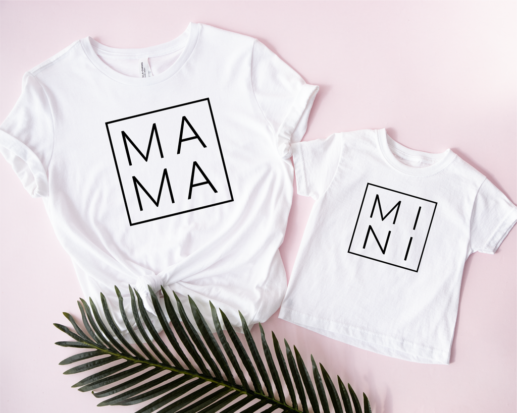 Coppia di Tshirt mama e mini - Be Brave Boutique