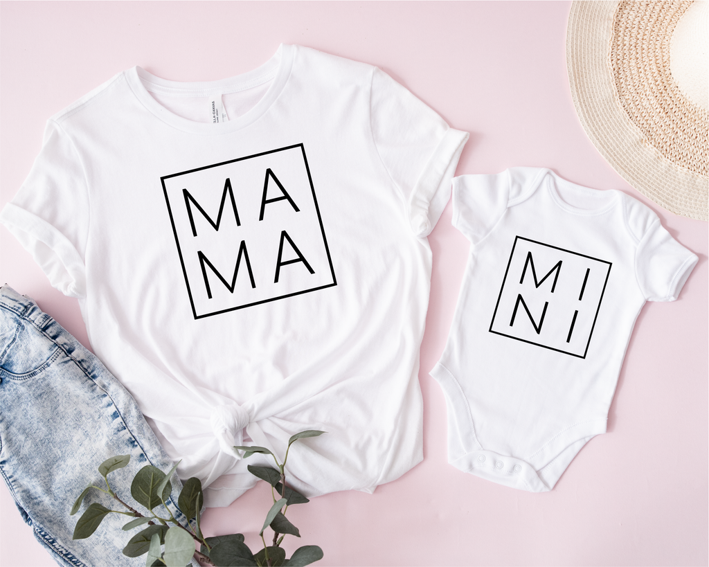 T shirt mamma e Body Mama e Mini - Be Brave Boutique