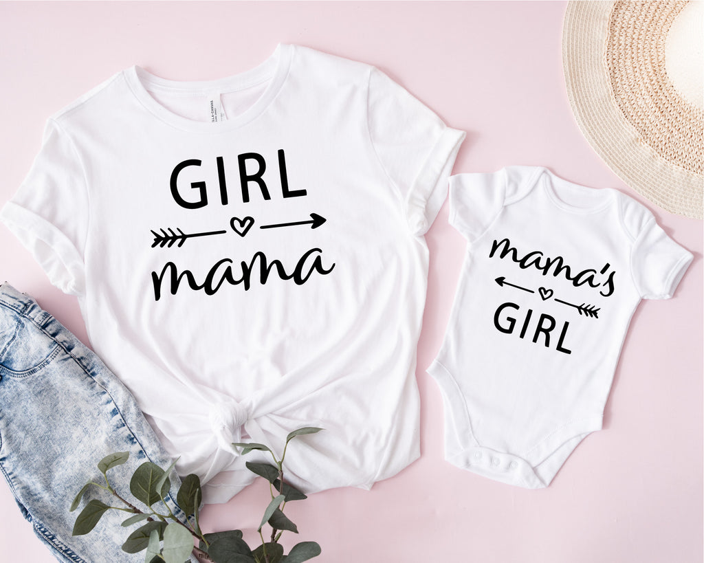 T shirt mamma e Body mama girl - Be Brave Boutique