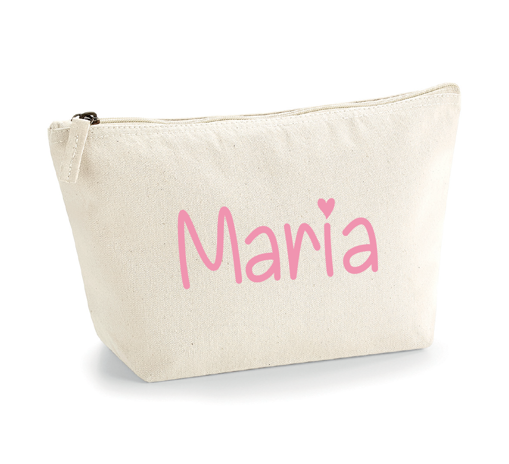 Pochette in cotone organico personalizzabile idea Regalo Natale - Be Brave Boutique