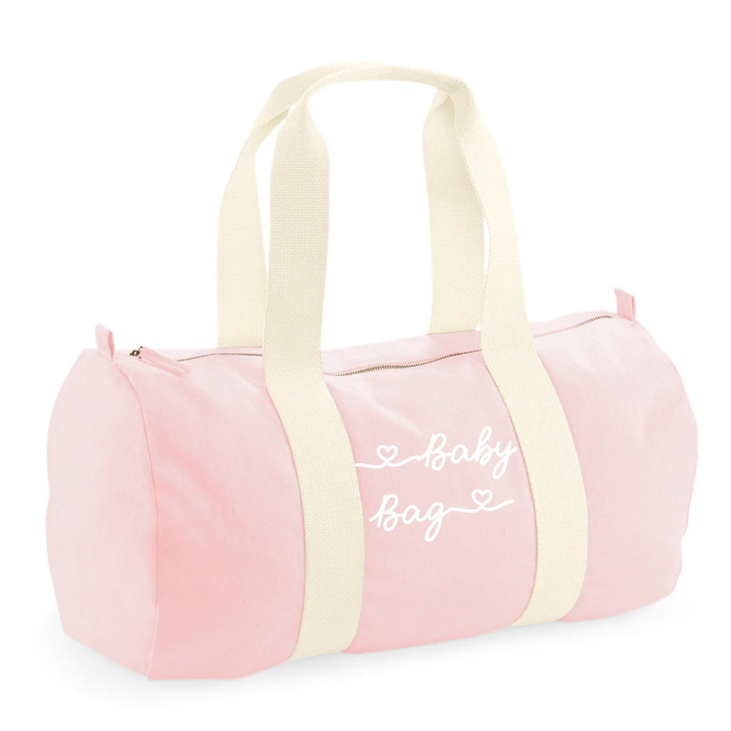 Borsone in cotone canvas Rosa Baby Bag - Be Brave Boutique