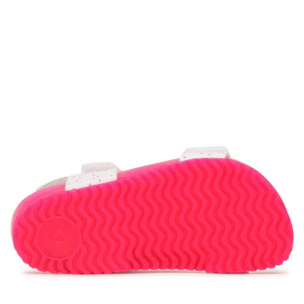 Sandali Garvalin Bianco/Fucsia - Be Brave Boutique